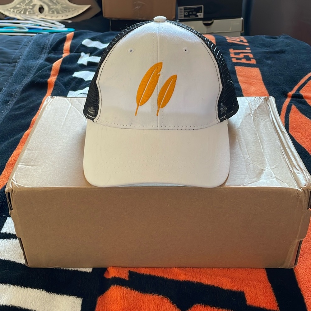 Golden Feather Society Hat